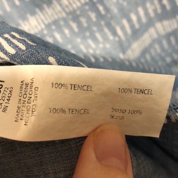 Dex patterned denim look dress - Picture 5 of 5